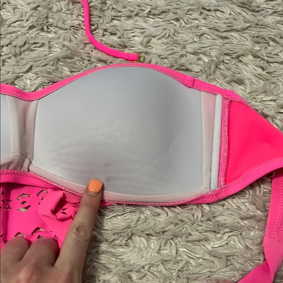 Jessica Simpson Pink Ruffle Bikini - Picture 7 of 7